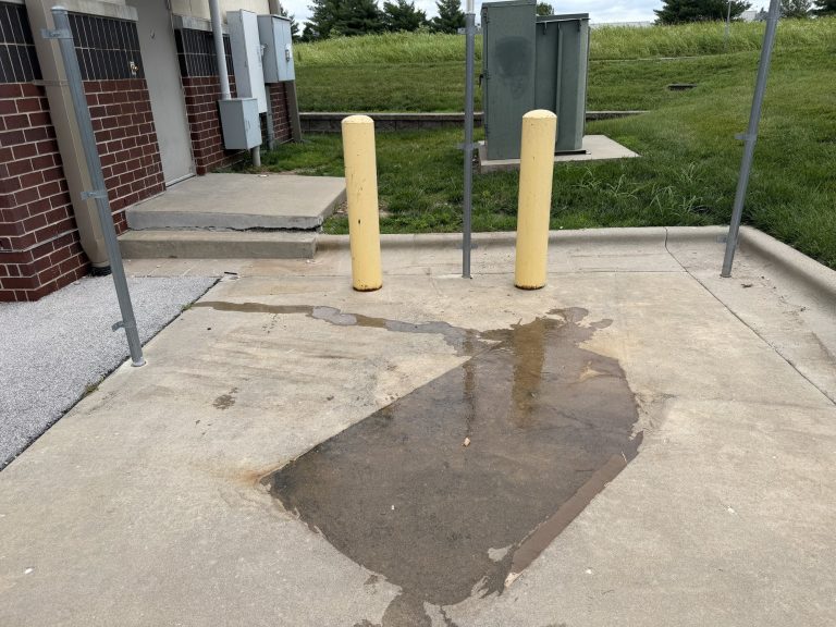 Ross Dress for Less loading area cleared after commercial debris removal